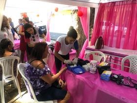 Prefeitura realiza manhã de cidadania voltada para o Outubro Rosa