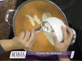 Revista MN: aprenda como preparar um creme de abóbora