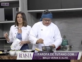 Revista MN: Aprenda a receita de farofa de tutano com maçã verde
