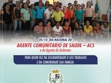 Prefeito João Luiz saúda agentes de saúde em seu dia