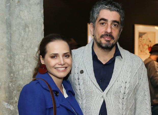 Leticia Colin e o marido (Crédito: Reprodução/Quem)