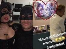 Neymar retira quadro com Bruna Marquezine da parede de casa