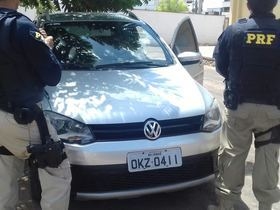 PRF recupera em Picos veículo roubado em Salvador