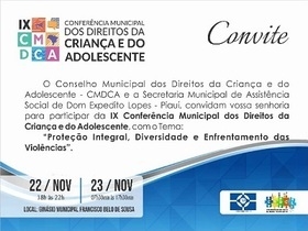 Del - IX Conferencia Mun. dos Direitos da Criança e do Adolecente