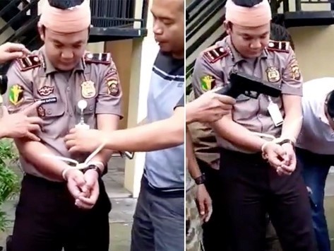 Homem finge ser policial para conquistar mulheres e acaba preso