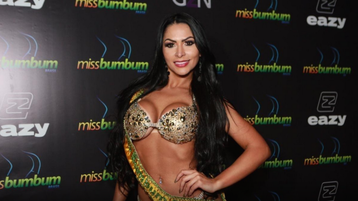 Ellen Santana, representante de Rondônia, é eleita Miss Bumbum 2018 (Crédito: Reprodução/ Iwi Onodera/UOL )