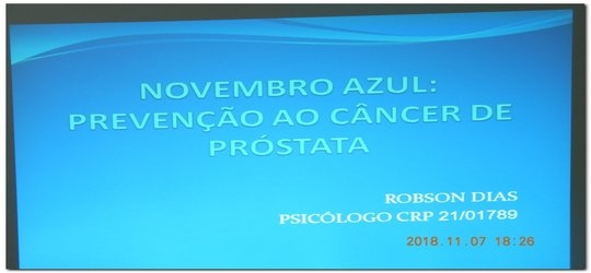 Evento Outubro Rosa Novembro Azul
