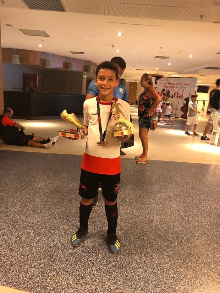 Miguel Ernesto, destaque do Flamengo do Piauí na competição (Crédito: Reprodução)