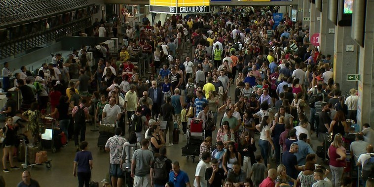 Aeroporto de Guarulhos tem atrasos pelo 4º dia seguido