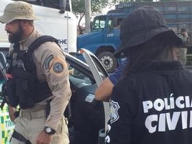 Polícia realiza operação e fecha pontes que ligam PI ao MA
