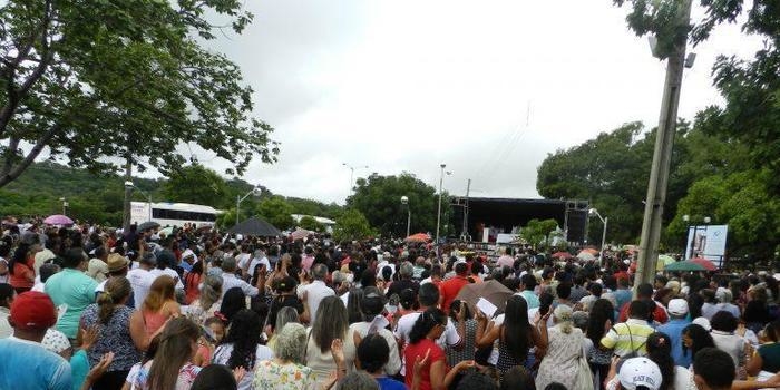 Santuário da Betânia recebe vários devotos de Nossa Senhora