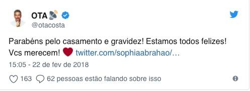 Postagem (Crédito: Reprodução/ Twitter)