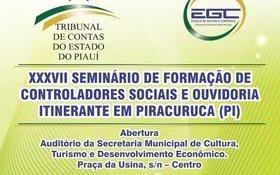 EGC realizará Seminário de Formação de Controladores e Ouvidoria