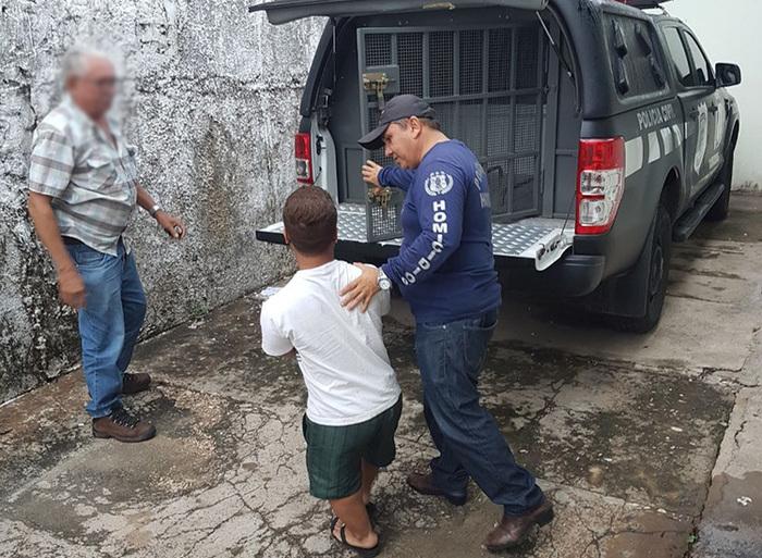 Otto Antônio Francisco de Sales Fernandes foi preso por policiais da Delegacia de Homicídios (Crédito: Divulgação/Polícia Civil)