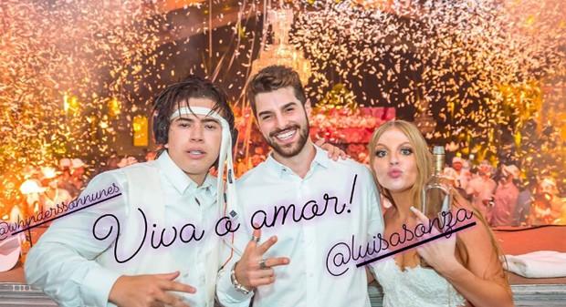 Whindersson Nunes, Alok e Luisa Sonza (Crédito: Alisson Demetrio)