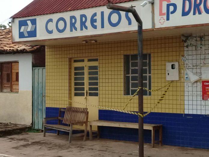 Agência dos Correios em Arraial do Piauí (Crédito: Reprodução/Portal Diário de Notícias)