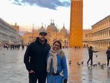 Preta Gil curte férias com o marido na Itália