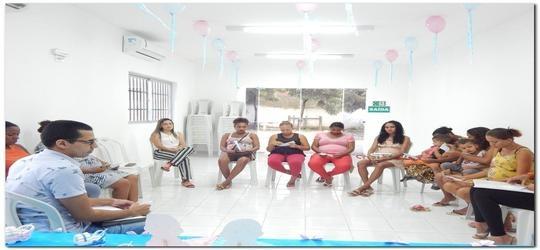 Reunião com Grupo de Gestantes