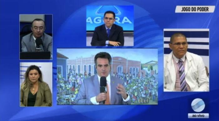 Senador Ciro Nogueira participou do Jogo do Poder direto de Brasília (Crédito: Reprodução )