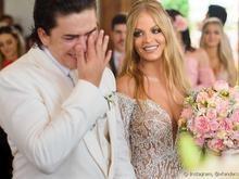 Whindersson Nunes festeja primeiro mês de casado com Luíza Sonza