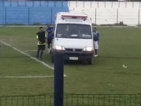 Jogador passa mal em partida de futebol e ambulância quebra no PI