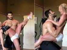 Britney Spears faz dança sensual com namorado Sam Asghari