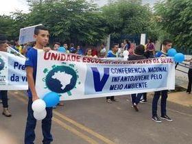 Escola Antonio Alves da Silva realiza a V Conferência Nacional