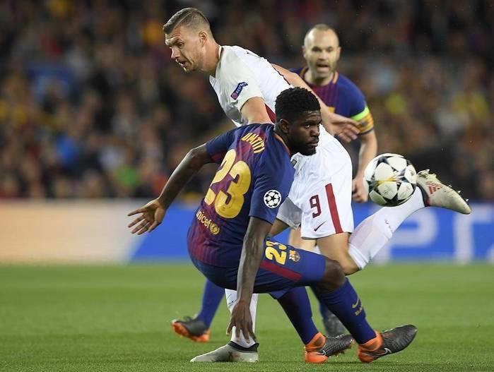 Barcelona goleia o Roma (Crédito: AFP)