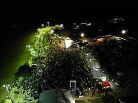 Multidão lota balneário na Semana Santa de Juazeiro do Piauí
