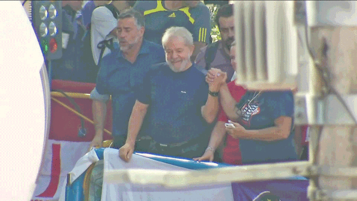 Lula participa de celebração em homenagem à ex-primeira-dama Marisa Letícia em São Bernardo (SP)