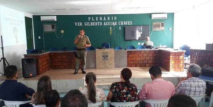Polícia Militar e Prefeitura de Esperantina lançam projeto Pelotão