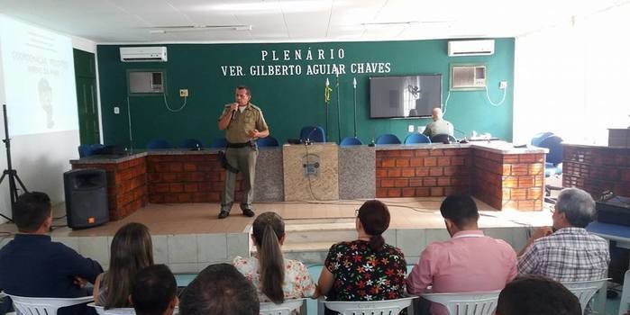 Polícia Militar e Prefeitura de Esperantina lançam projeto Pelotão