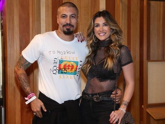 Ex-BBBs Fernando e Aline Gotschalg reatam e são flagrados em funk
