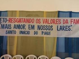 Projeto Resgatando os Valores da Família é lançado em Santo Inácio