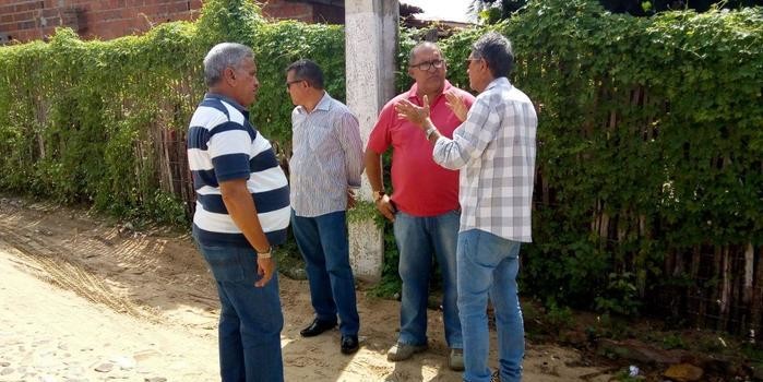 Prefeitura de Ilha Grande dá inicio a pavimentação poliédrica.