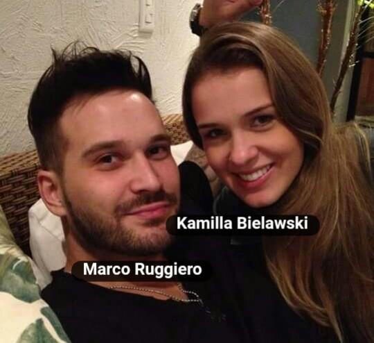 Kamilla e o atual namorado de Zilu