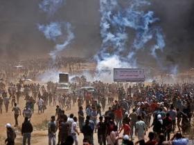 Número de palestinos mortos chega a 111 em 45 dias de protestos