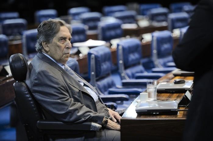 Ex-governador do Maranhão, Epitácio Cafeteira (Crédito: Pedro França/Agência Senado)