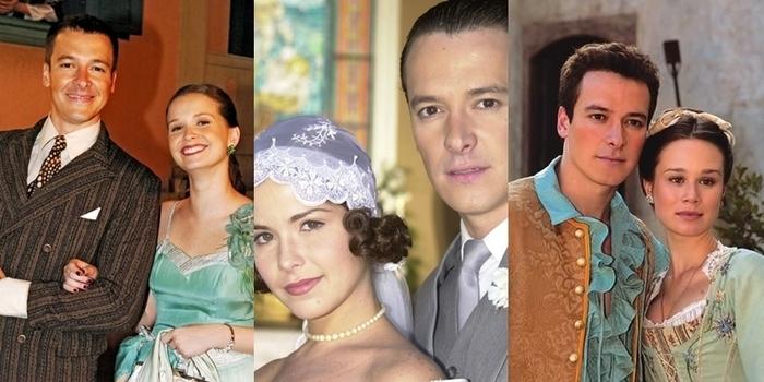 Atrizes que fizeram par romântico com Faro em novelas (Crédito: Divulgação/ Globo )