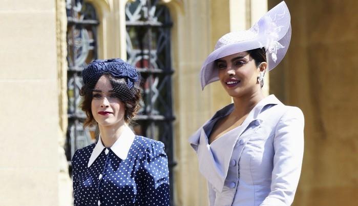 Abigail Spencer e Priyanka Chopra (Crédito: Chris Jackson/pool photo via AP)
