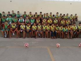 Projeto Feras da bola, craques na escola