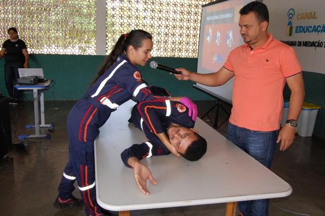 Palestra Sobre Primeiros Socorros Foi Realizada Com o Pelotão Mirim