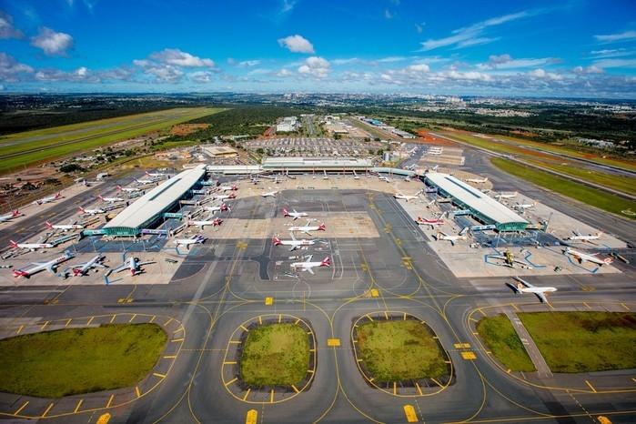 Aeroporto de Brasília  (Crédito: Bento Viana/Inframérica)