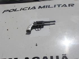 Acauã-PI PMs prendem homem com vasta ficha criminal por asalto