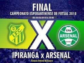 Final do campeonato esperantinense de futsal