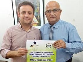Prefeito Junior Bill é convidado para Seminário de Formação