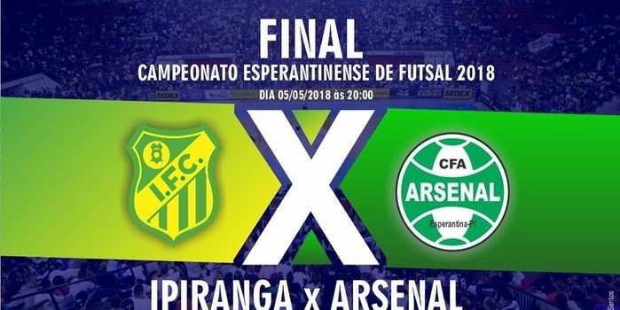 Final do campeonato esperantinense de futsal
