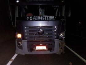 Paulistana-PI: Motoqueiro atropelado por caminhão morre no local