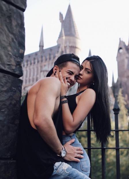 Duda e Biel ficaram juntos um ano e três meses (Crédito: Reprodução/Instagram)