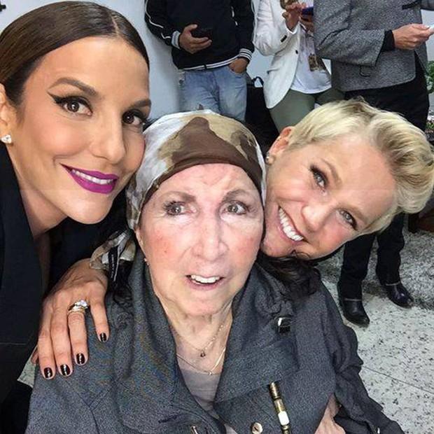 Xuxa, dona Alda e Ivete